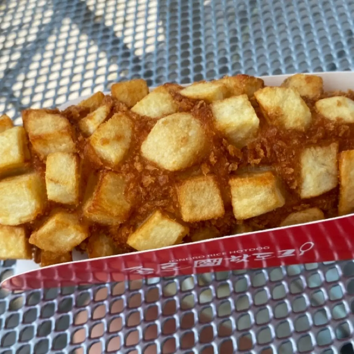 Potato Beef Hot Dog
