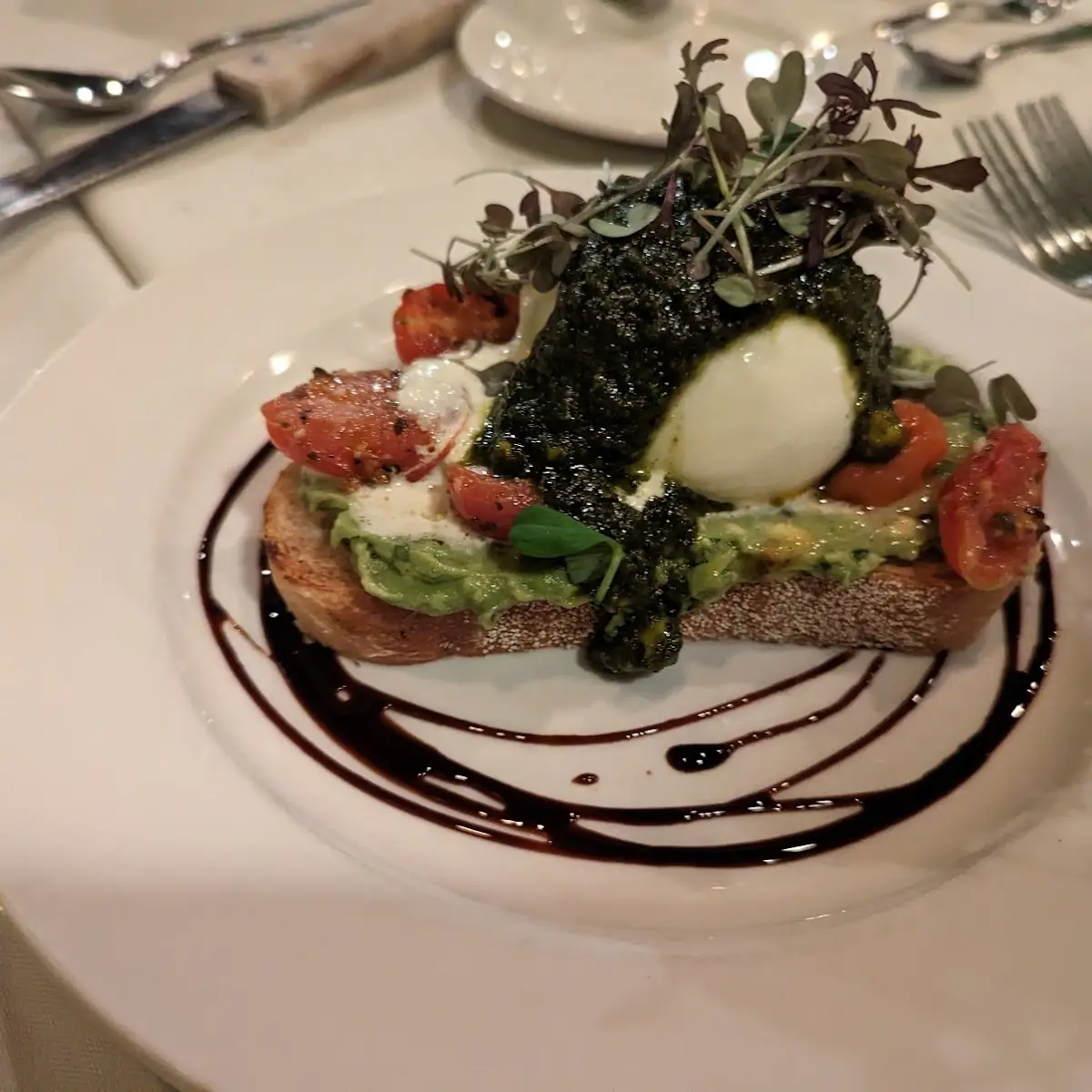 Avocado Toast and Salad