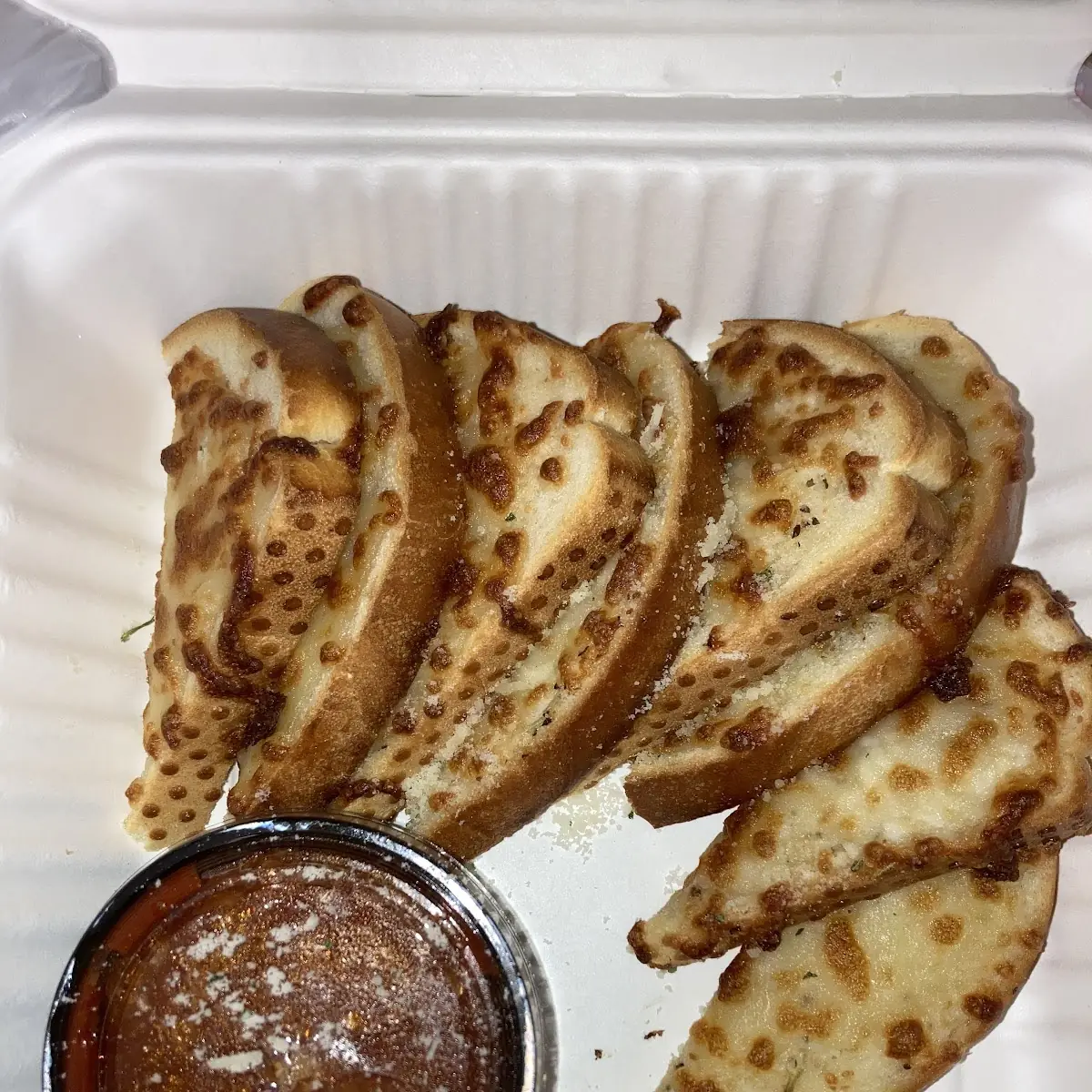 Cheesy Garlic Bread W