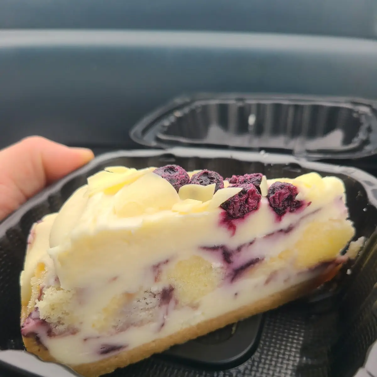 White Chocolate Blueberry Cheesecake