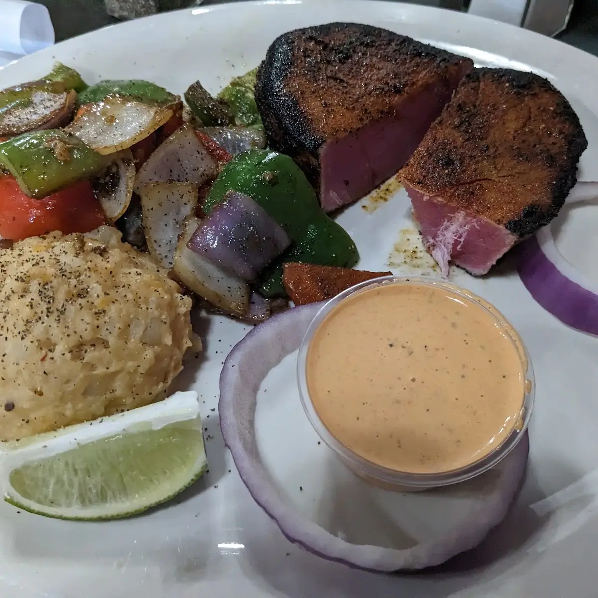 El Maestro Seared Ahi Tuna