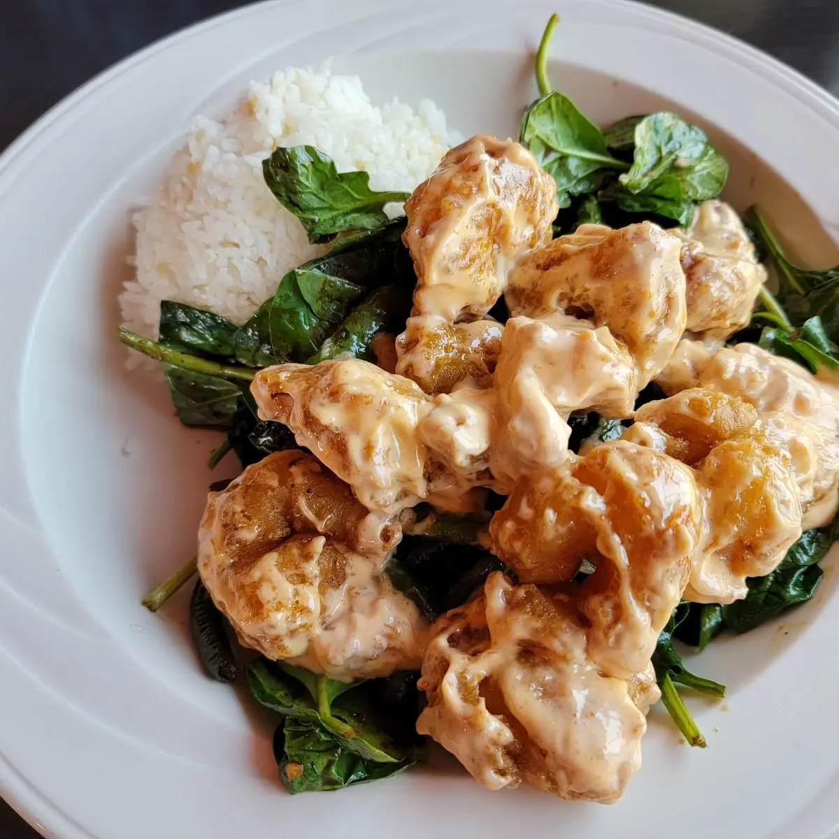Fried Shrimp with Garlic Sauce