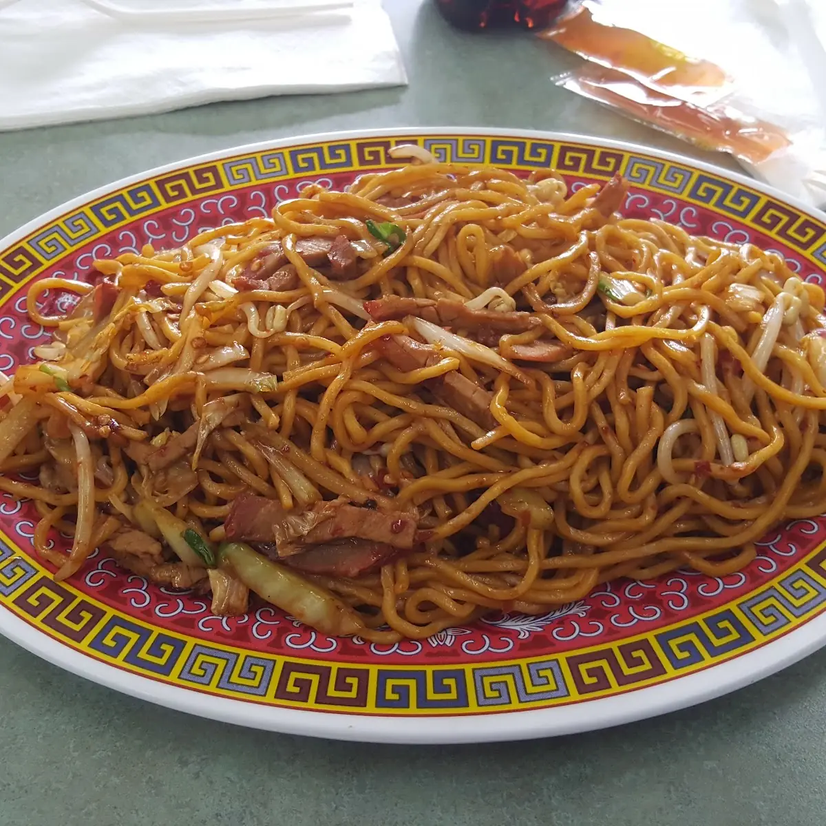 Roast Pork Lo Mein