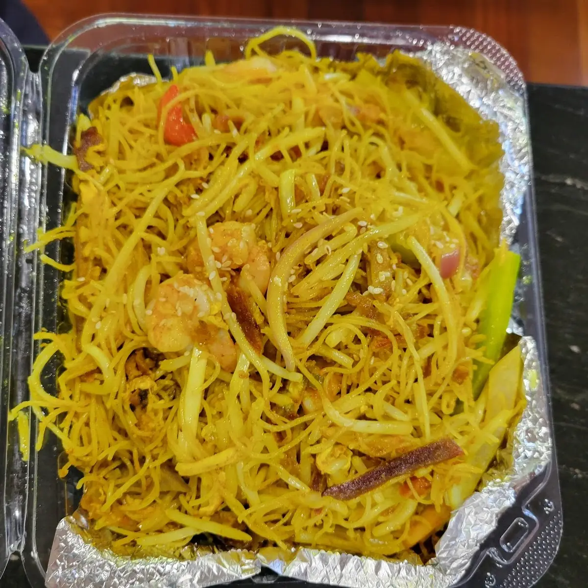 Singaporean Rice Noodles