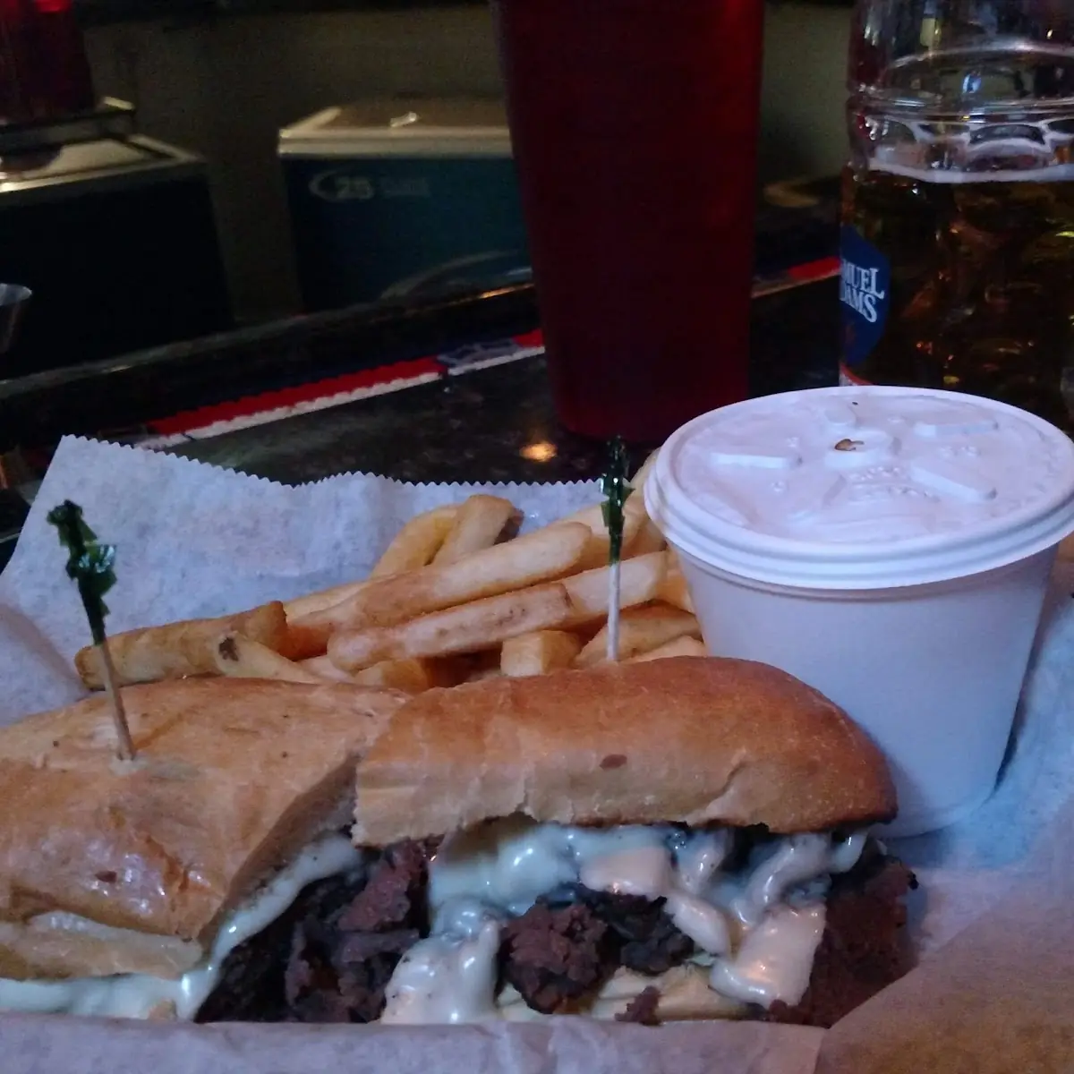 French Dip Sandwich with Fries