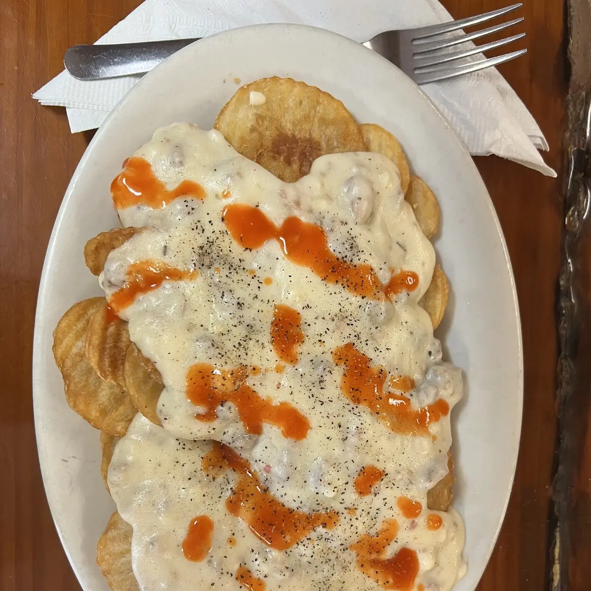 Cottage Fries with Sausage Gravy