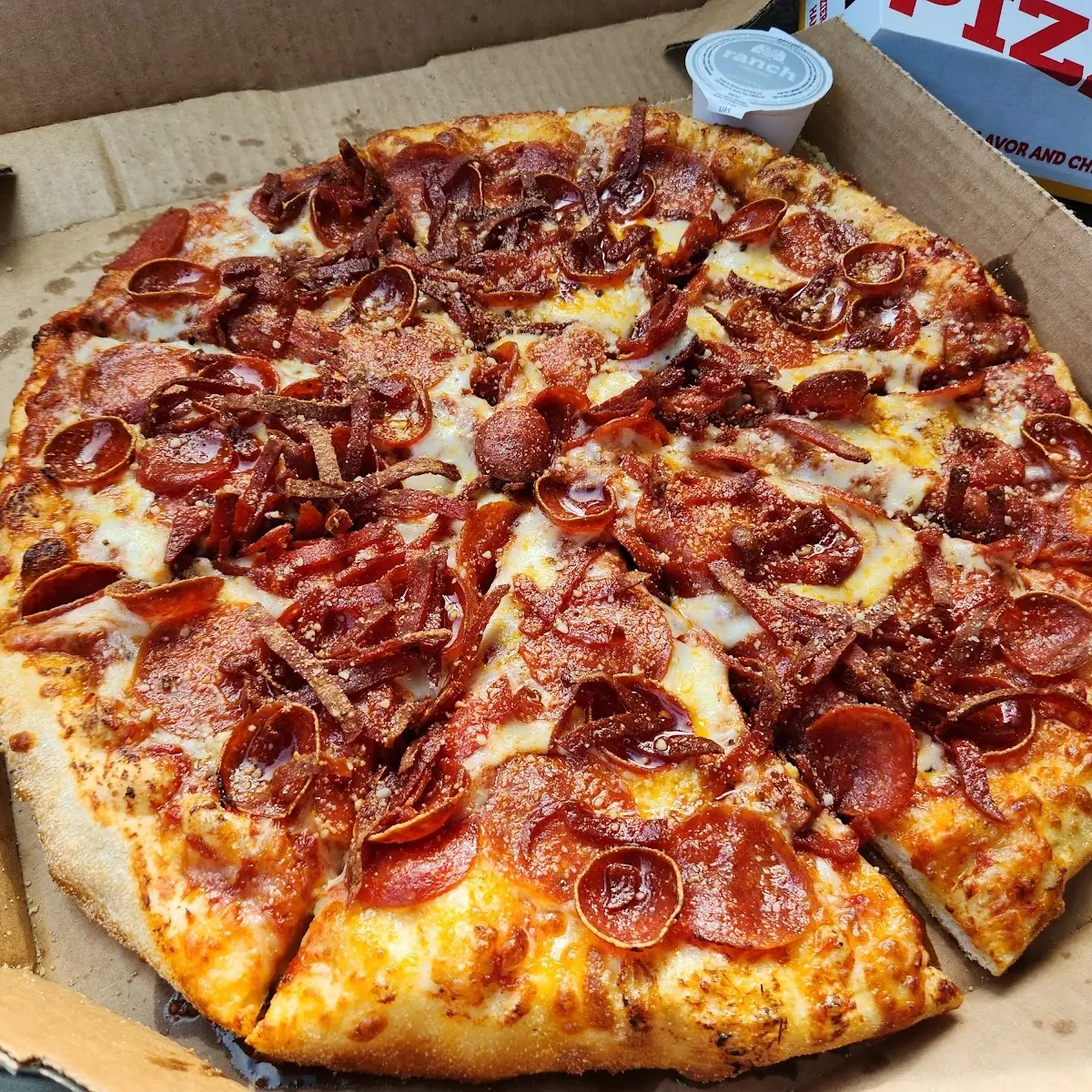 Triple Pepperoni Pizza
