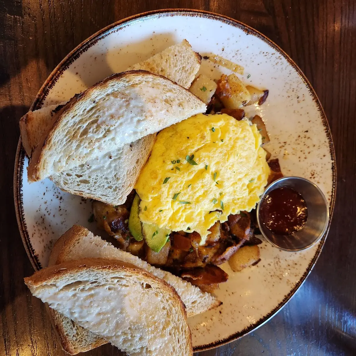 Chimichurri Steak & Eggs Hash