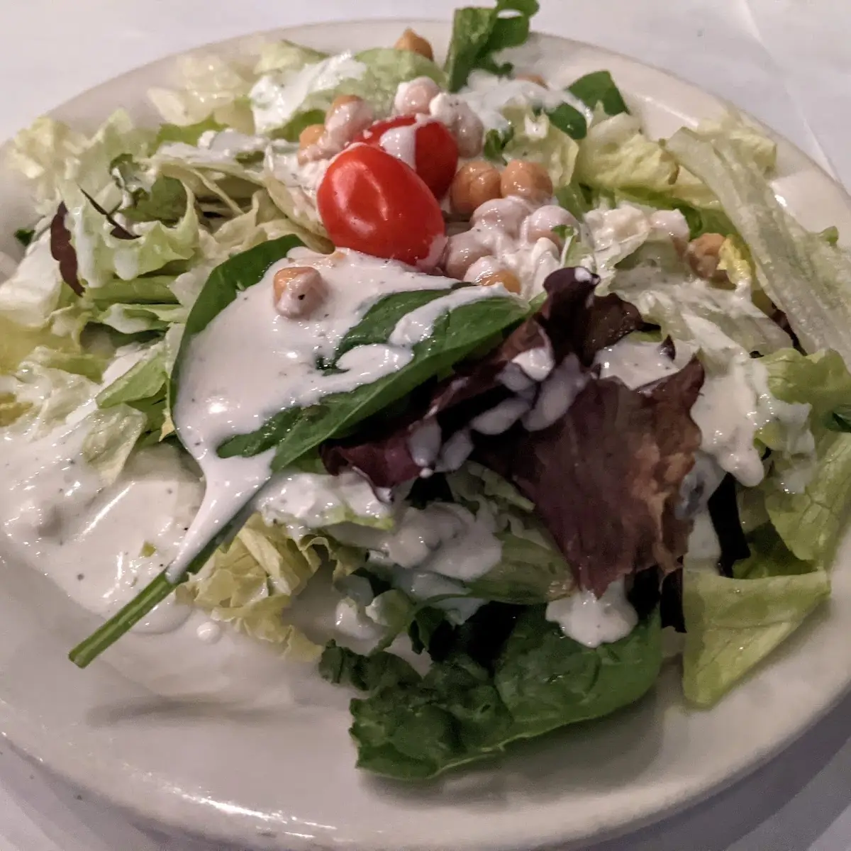 Dinner Salad with Blue Cheese