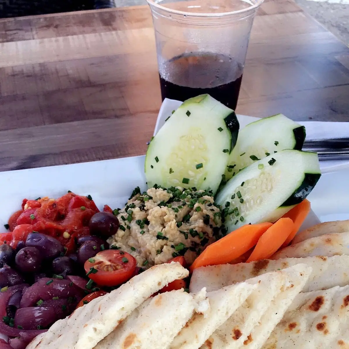 Hummus Plate
