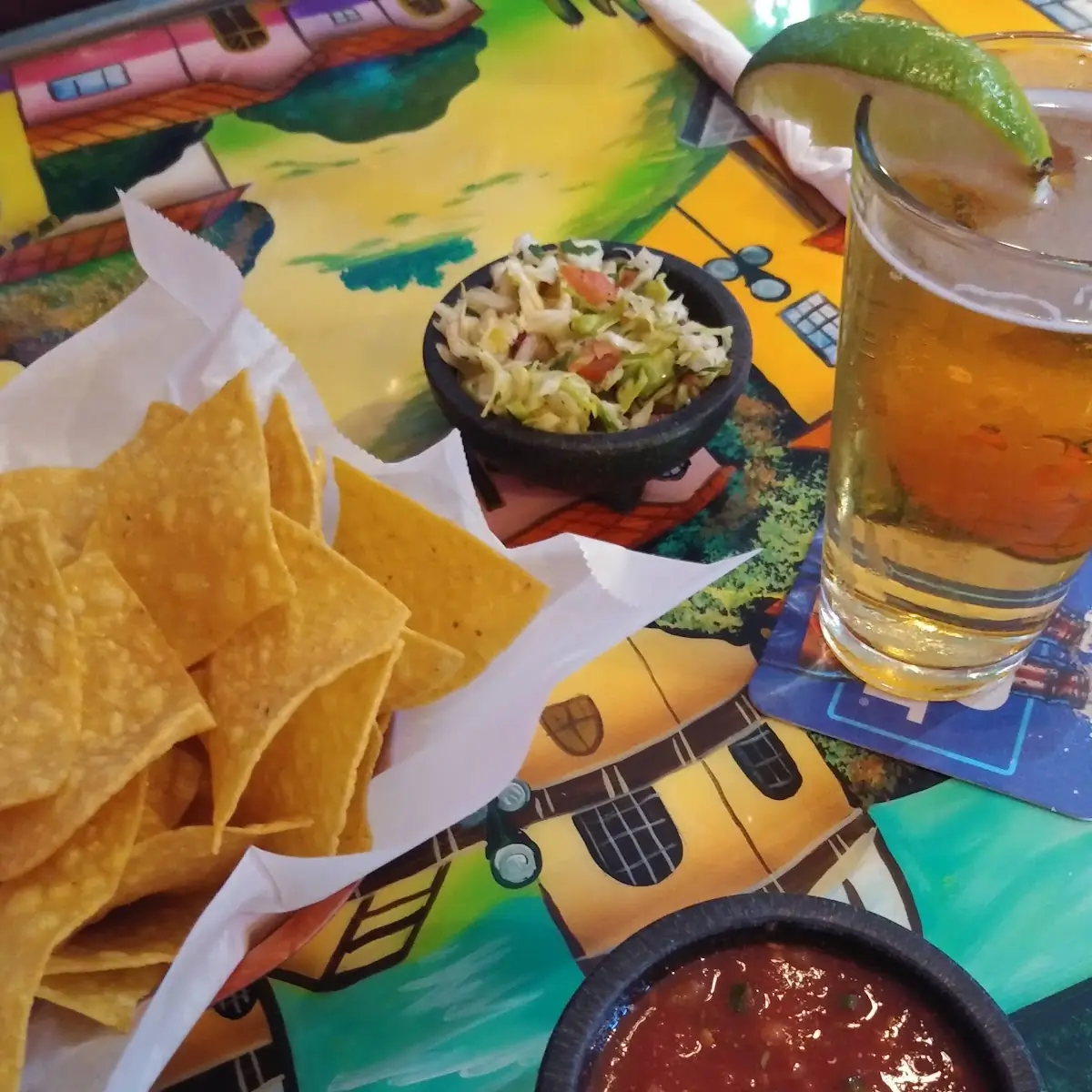 Complimentary Chips and Salsa