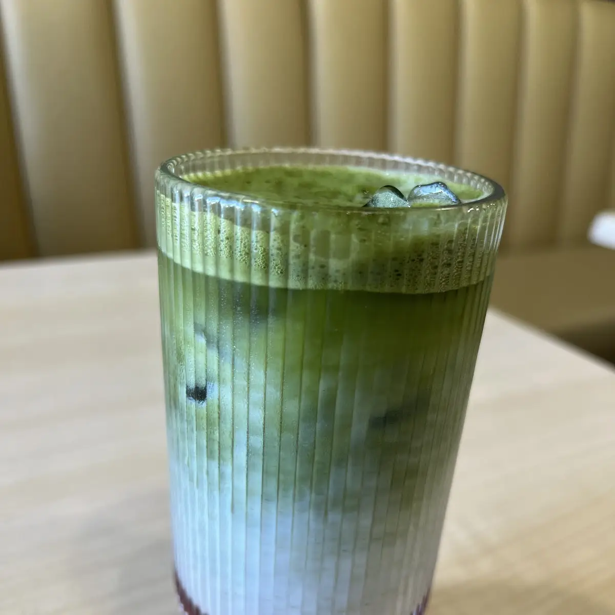 Strawberry Matcha Latte