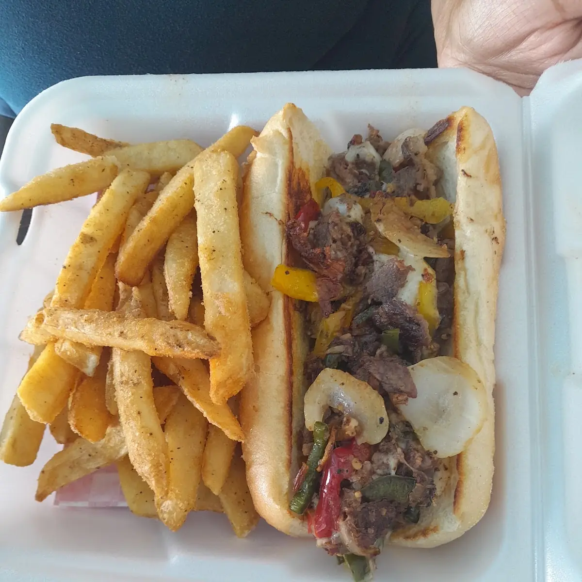 Philly Cheese Steak Sandwich