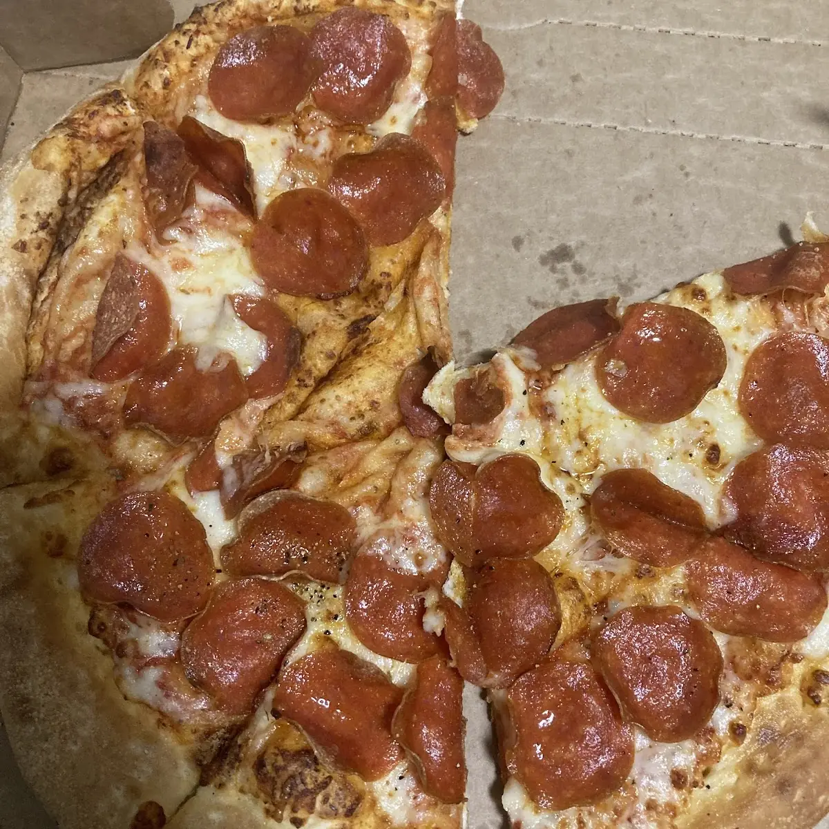 Pepperoni Pizza with Garlic Dipping Sauce