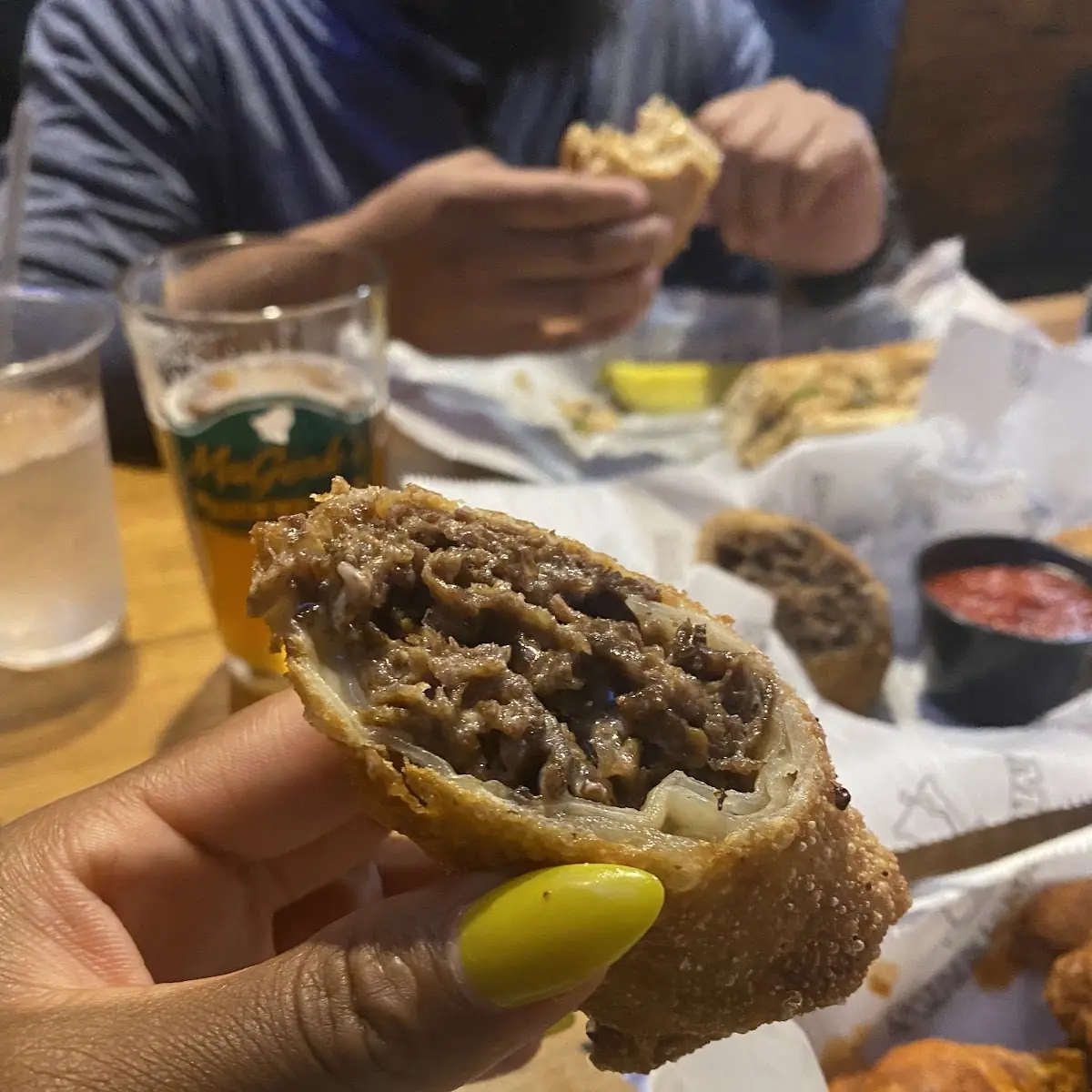Steak & Cheese Egg Roll