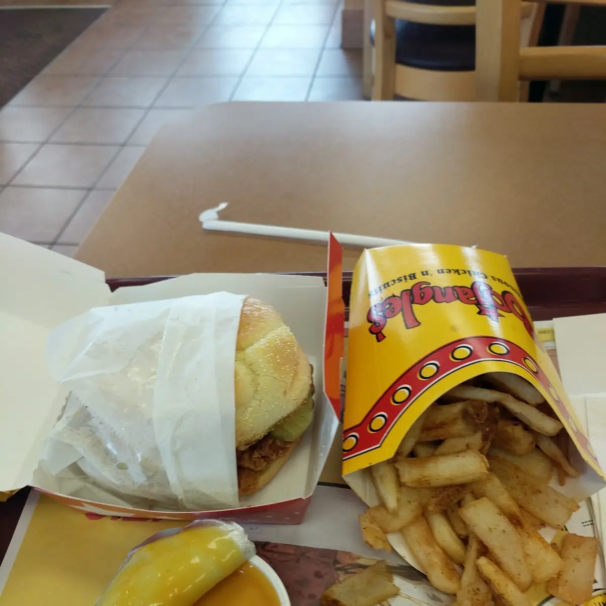 Cajun Filet Sandwich Combo