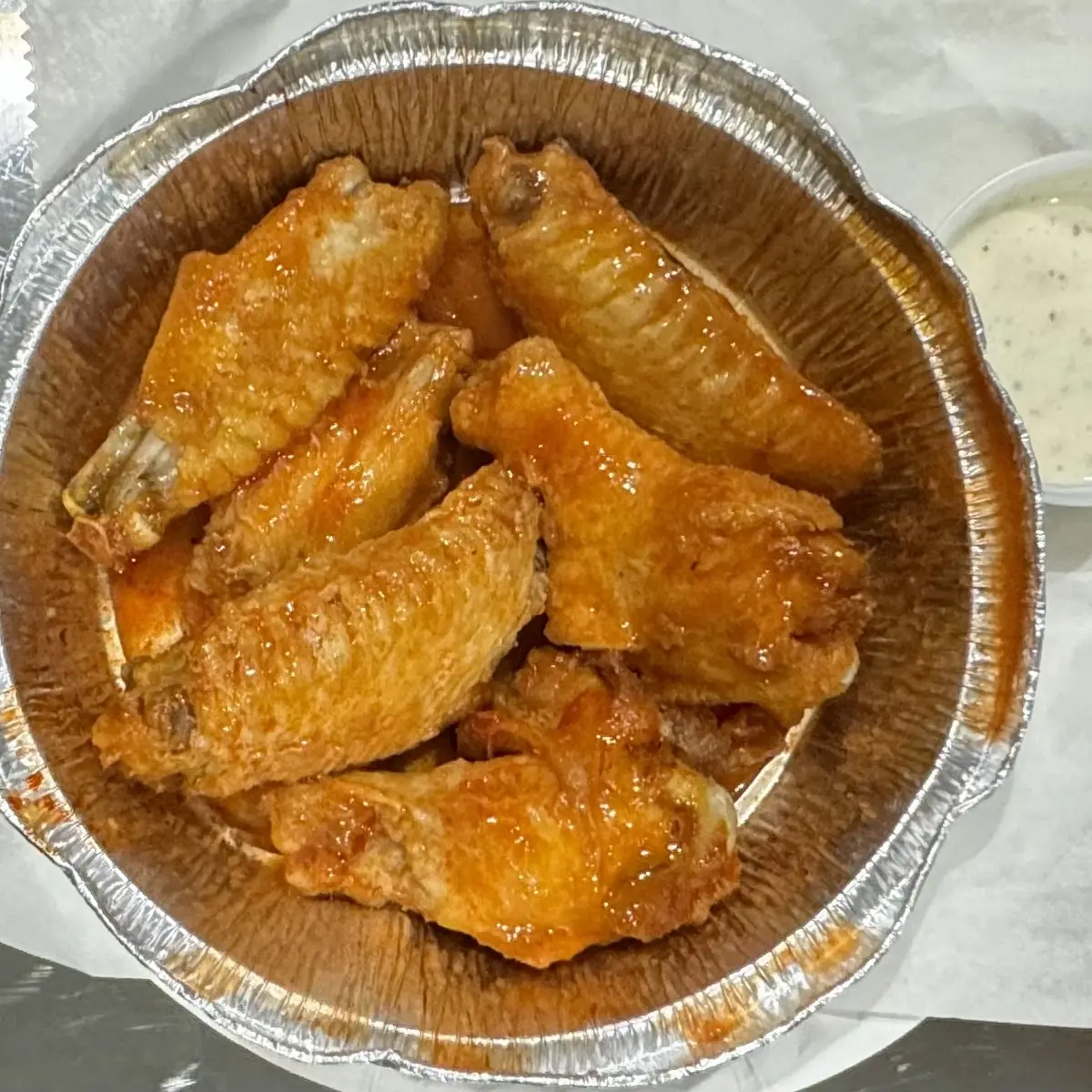 6 Buffalo Wings with Ranch