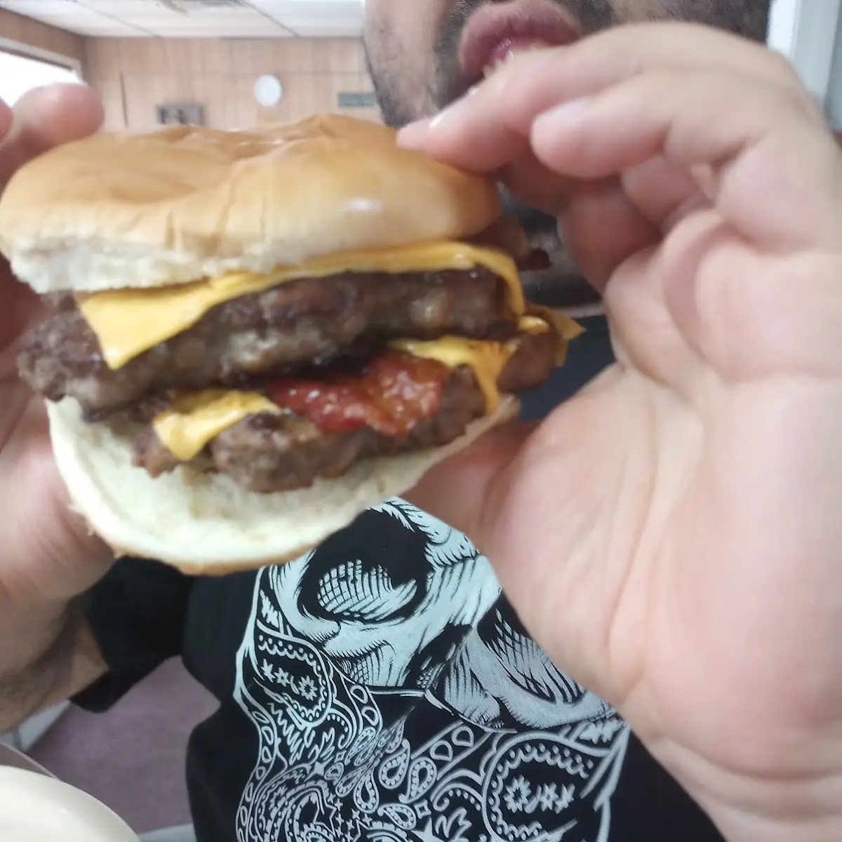 Jimmy's Double Bacon Cheeseburger