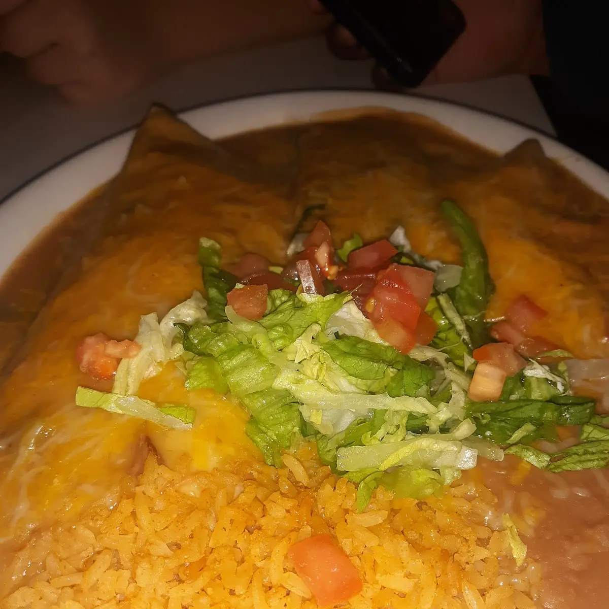 Chicken Burrito Combo