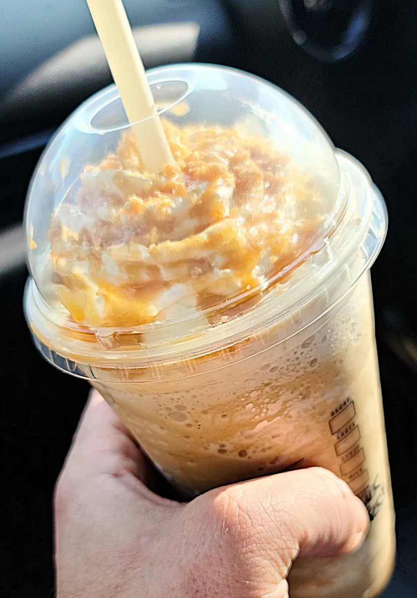 Caramel Ribbon Crunch FRAP