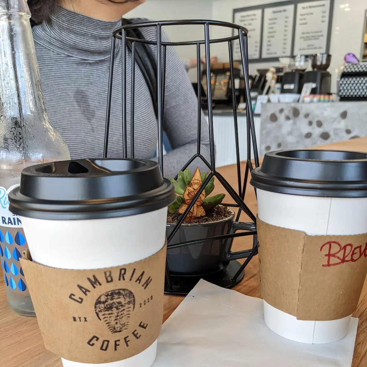 Chai Latte and Coffee Latte