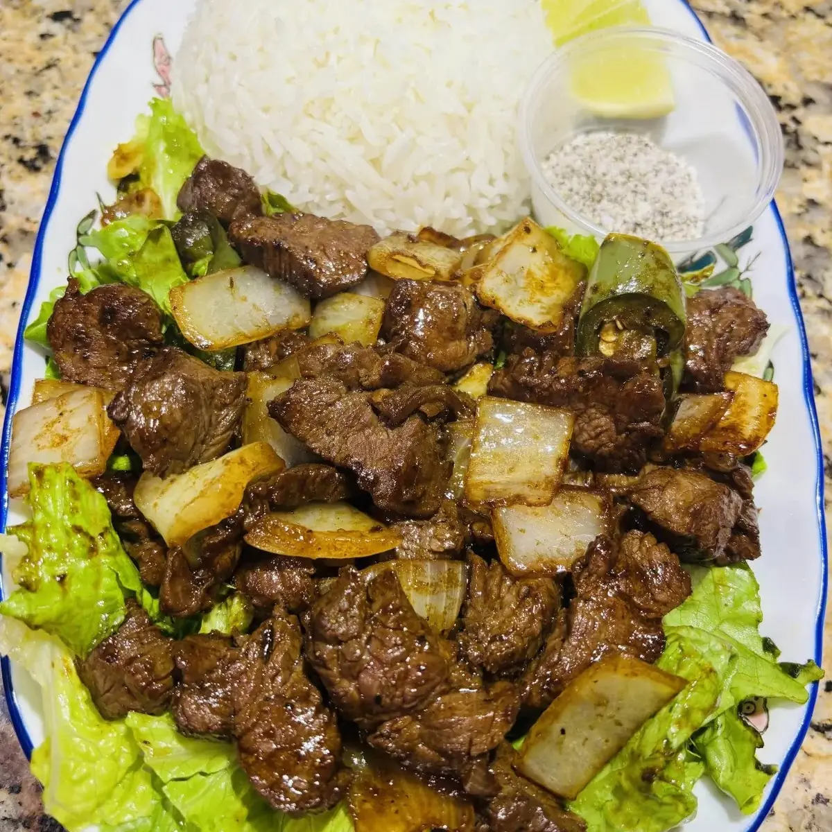 Cơm Chiên Bò Lúc Lắc
