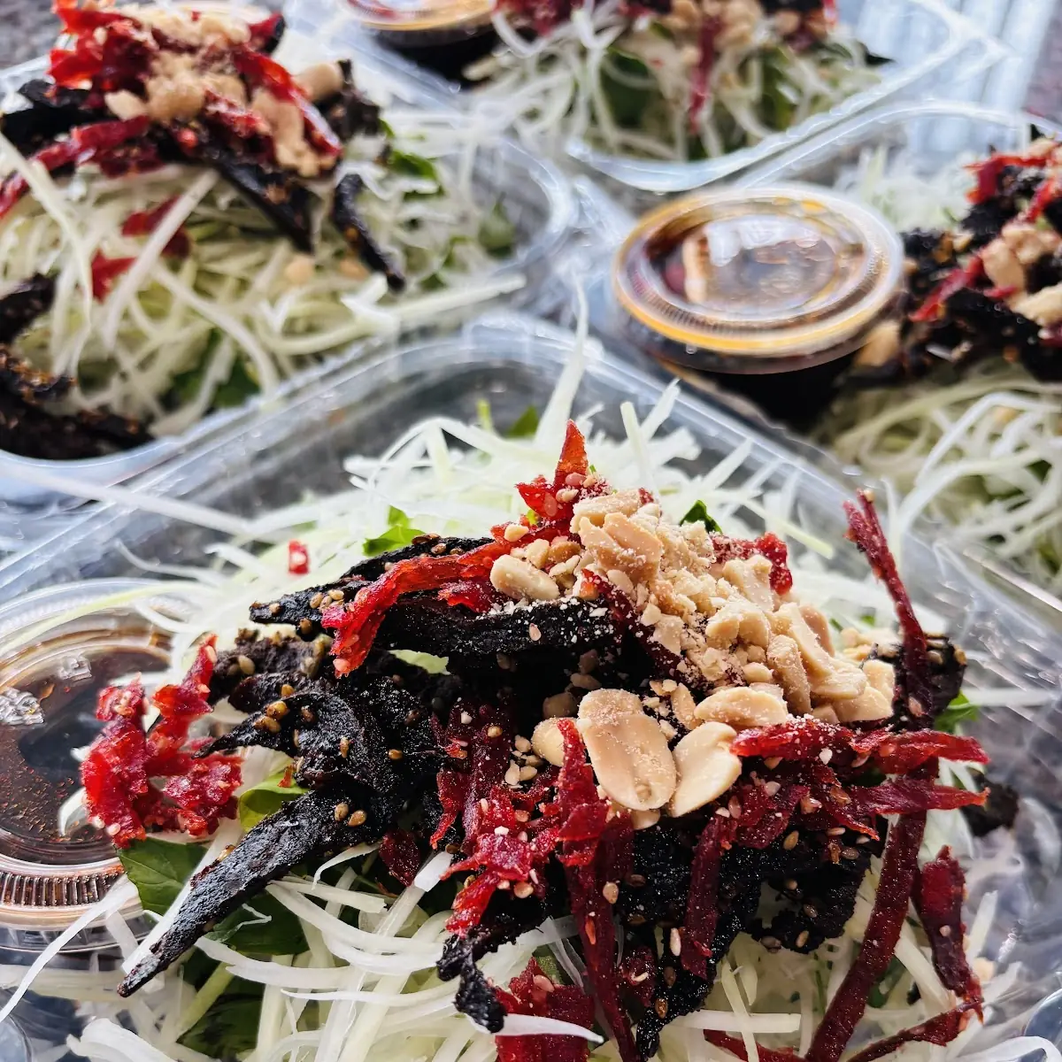 Gỏi Đu Đủ Khô Bò Gân Chay