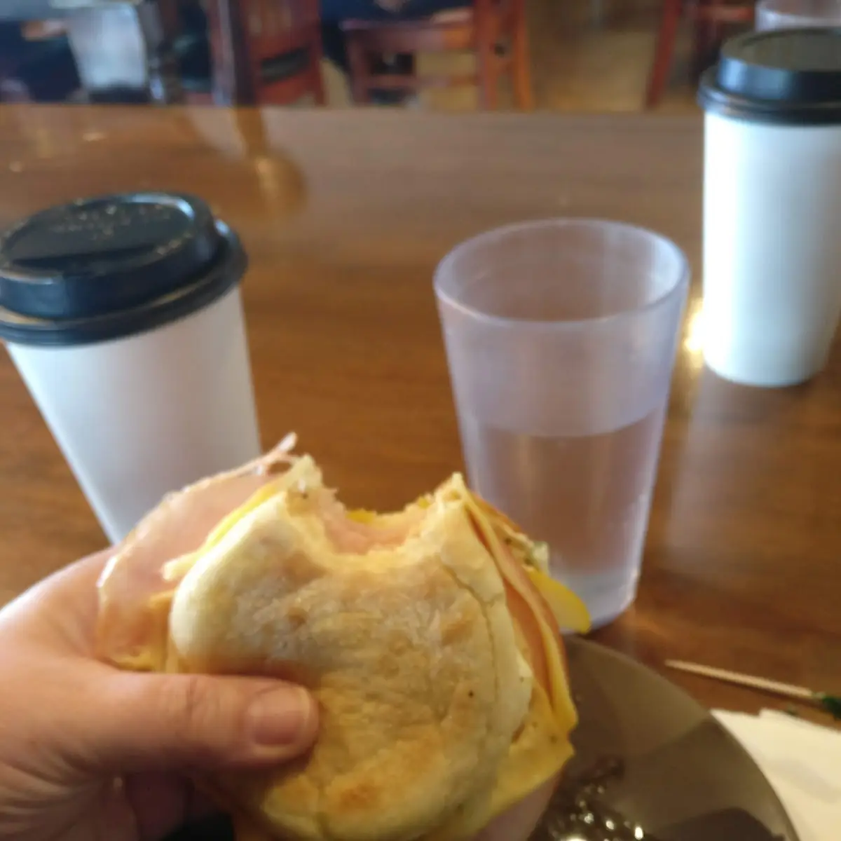 Gouda Breakfast Sandwich W