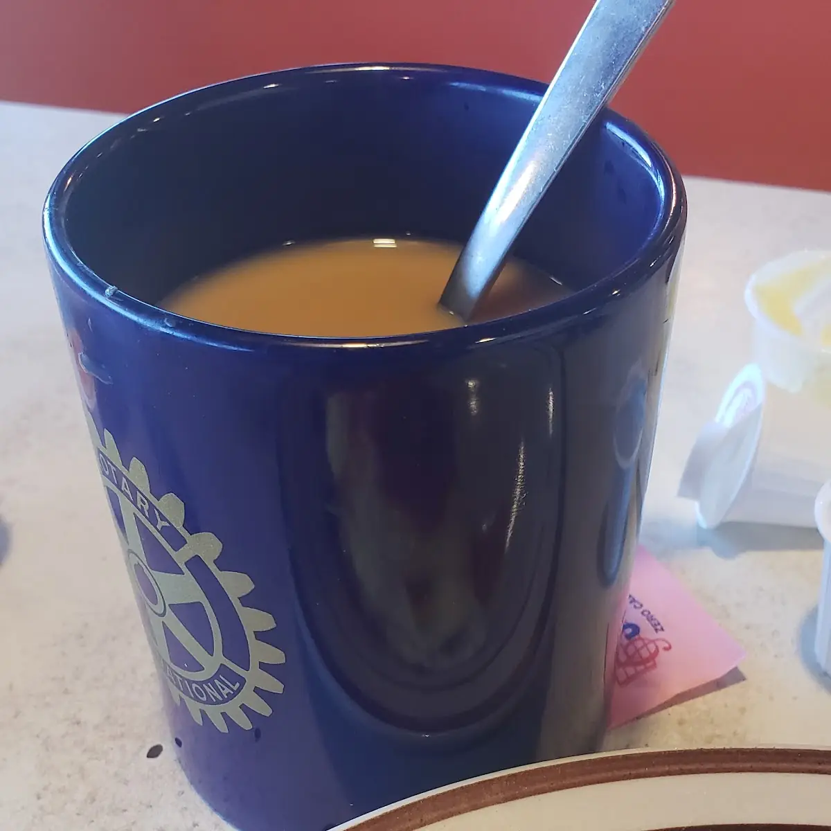 Vegetarian Omelette with Cup of Coffee