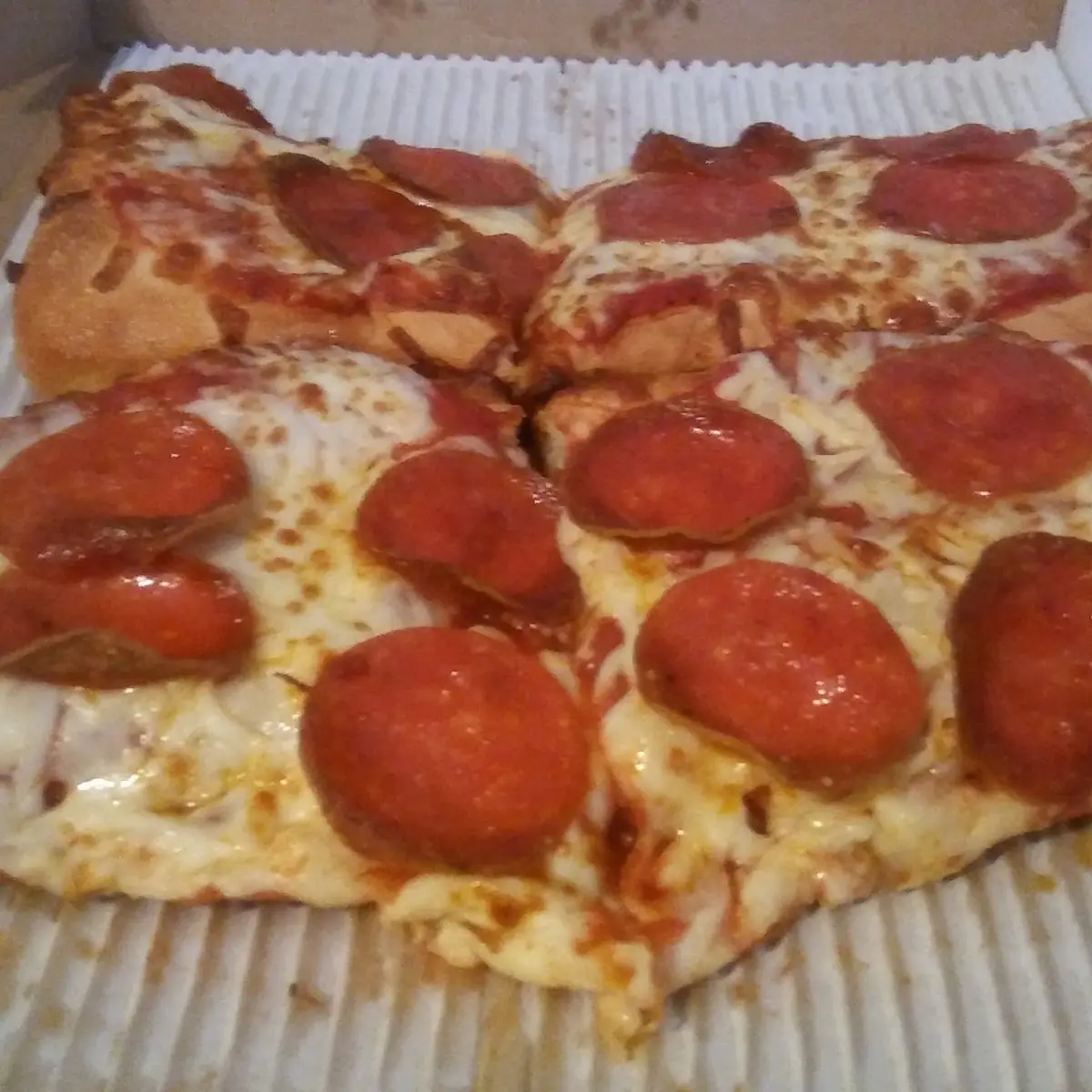 Deep Dish Pepperoni Pizza