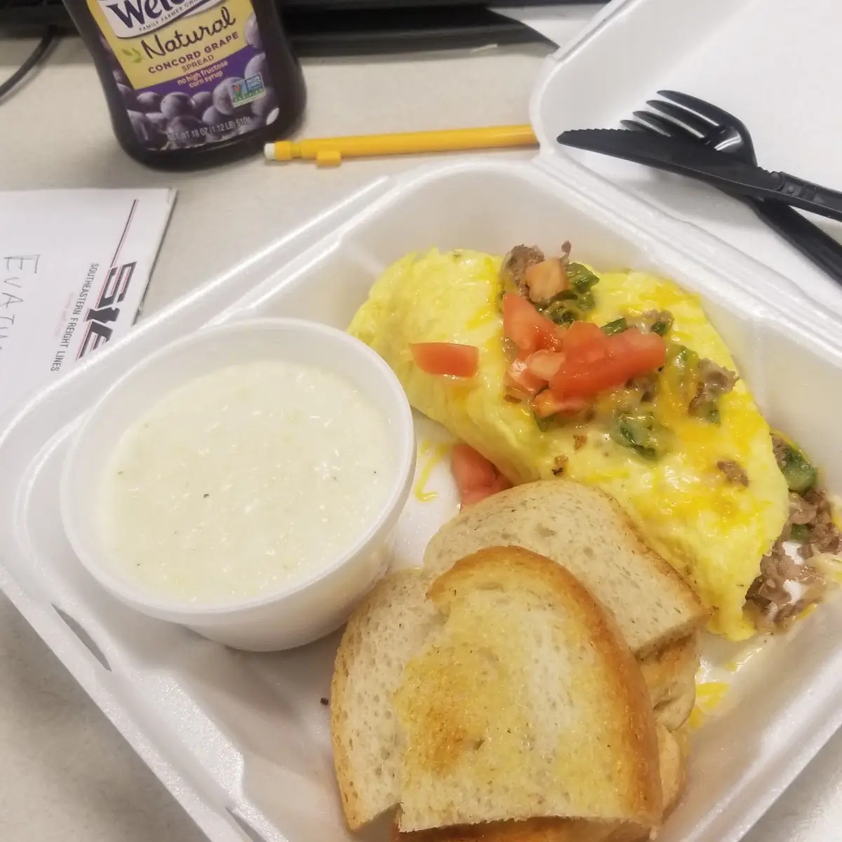Steak Omelette