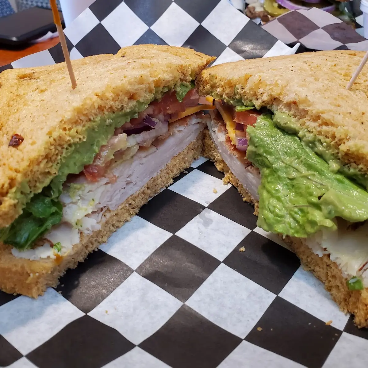 Turkey Bacon Avocado Sandwich