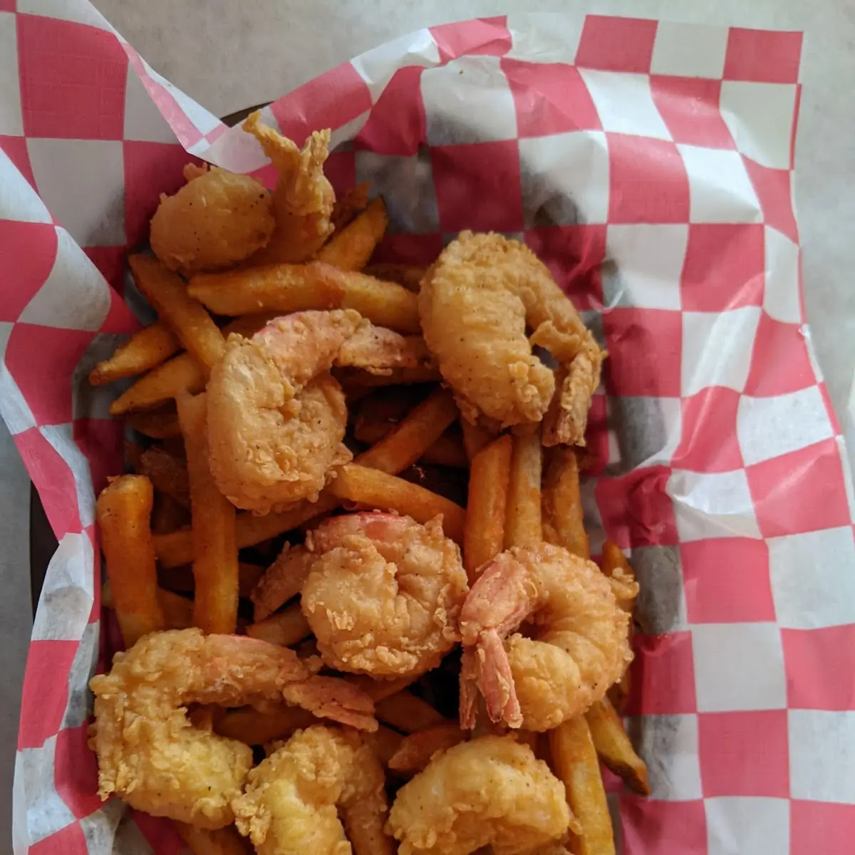 Something Fried Shrimp Basket