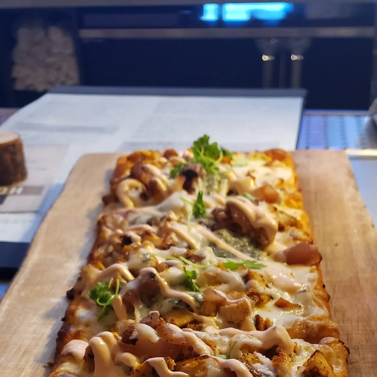 Buffalo Chicken Flatbread