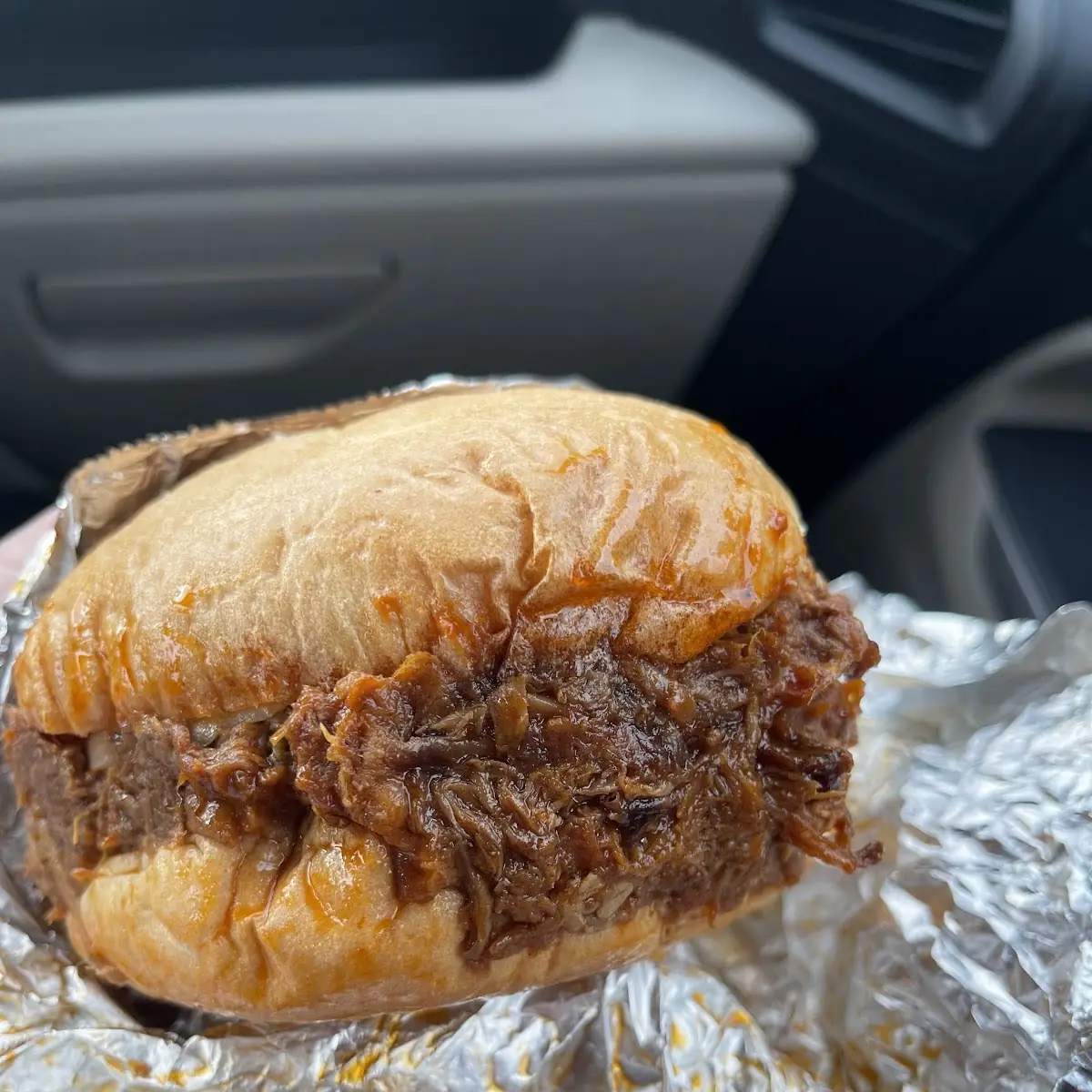 Texas BBQ Sandwich with Coleslaw