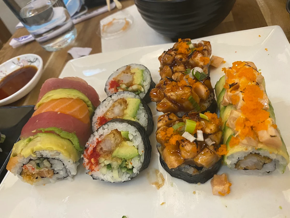 Rainbow Roll, SUSHI YA MATCHA