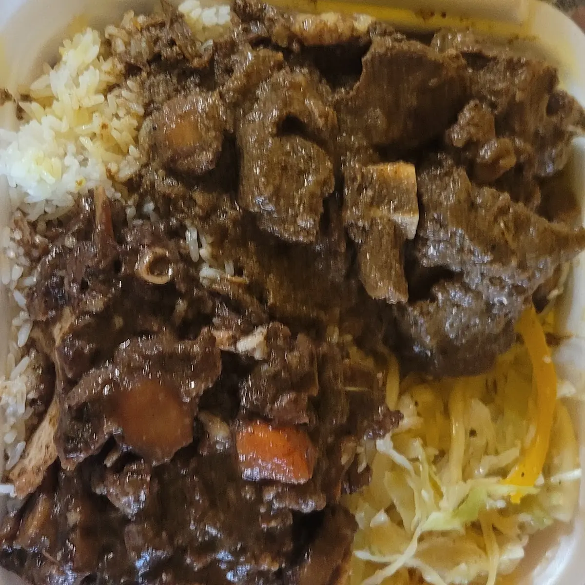 Oxtail and Goat Curry