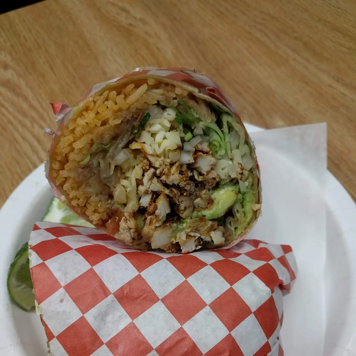 Chicken Burrito