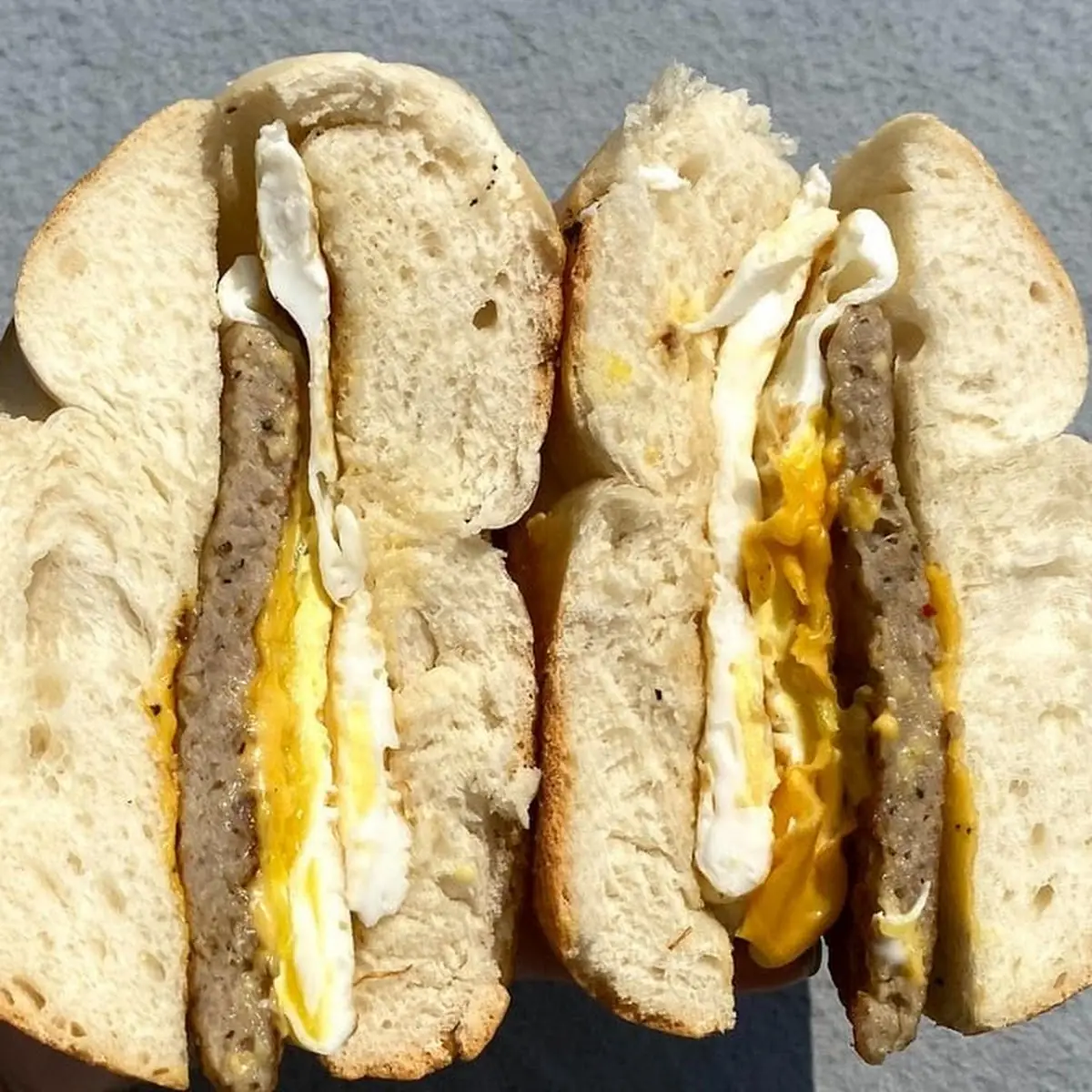 Egg Cheese Bagels
