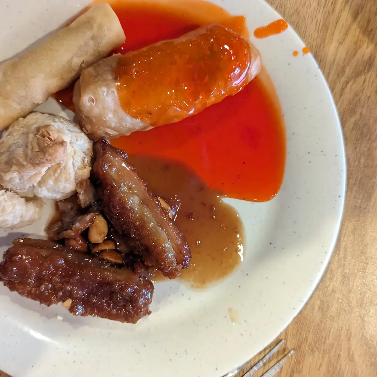 Peanut Chicken Egg Roll Spring Roll Cheese Bread
