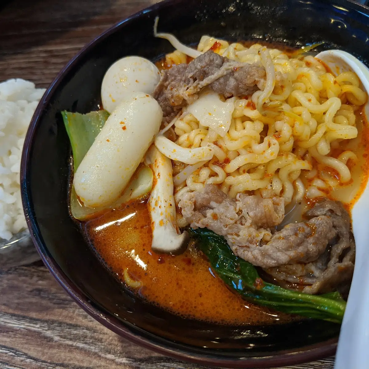 Mala Tang with Rice