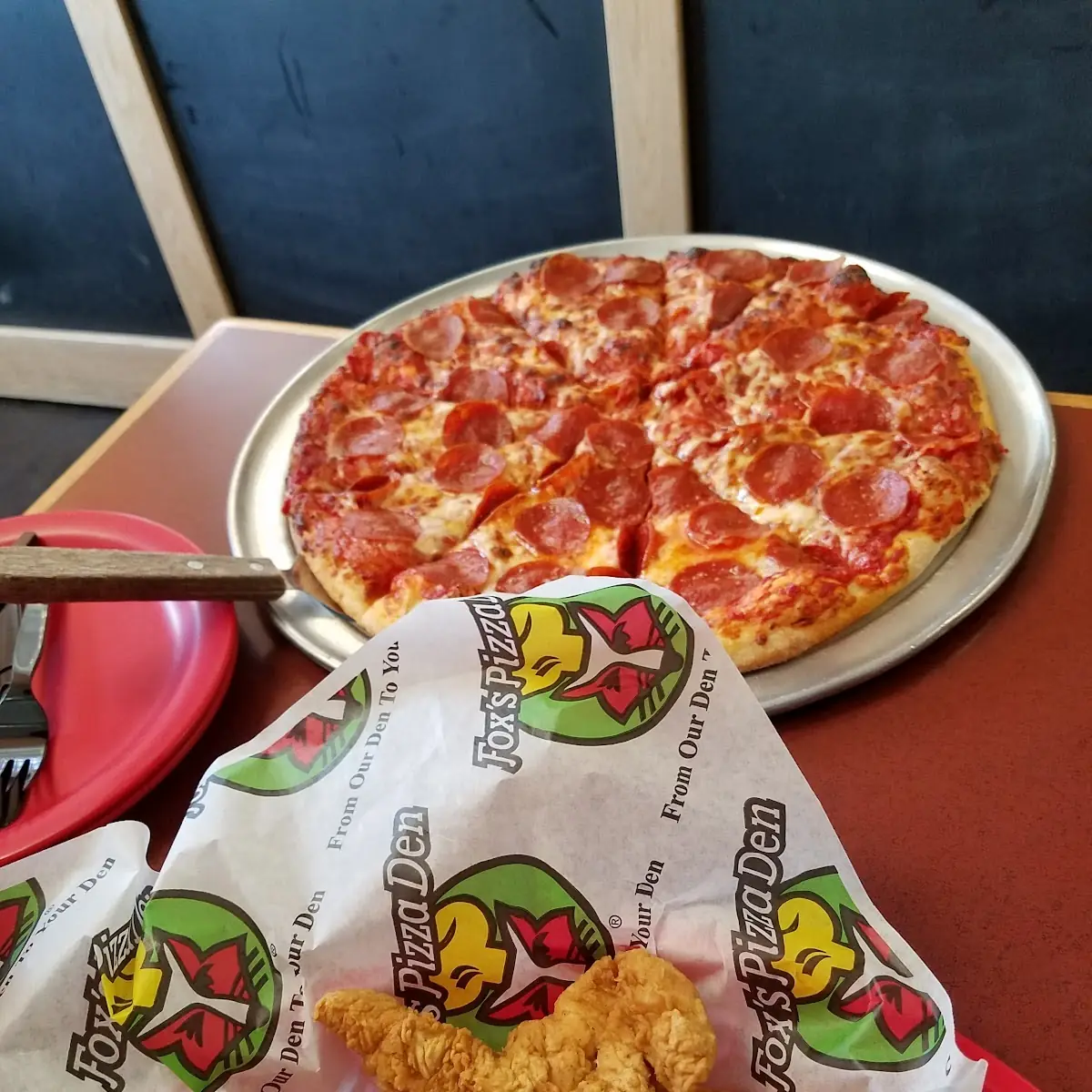 Pizza and Chicken Tenders