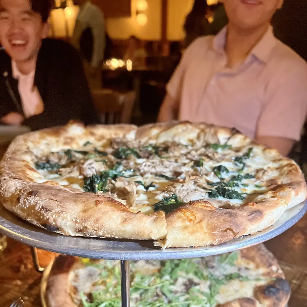 Truffle Mushroom Pizza Without Cheese