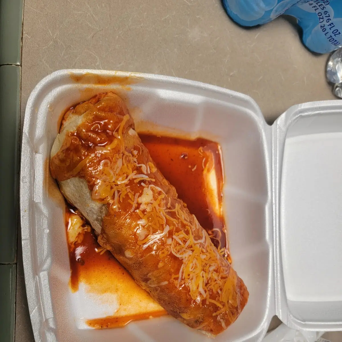 Enchilada Beef Burrito
