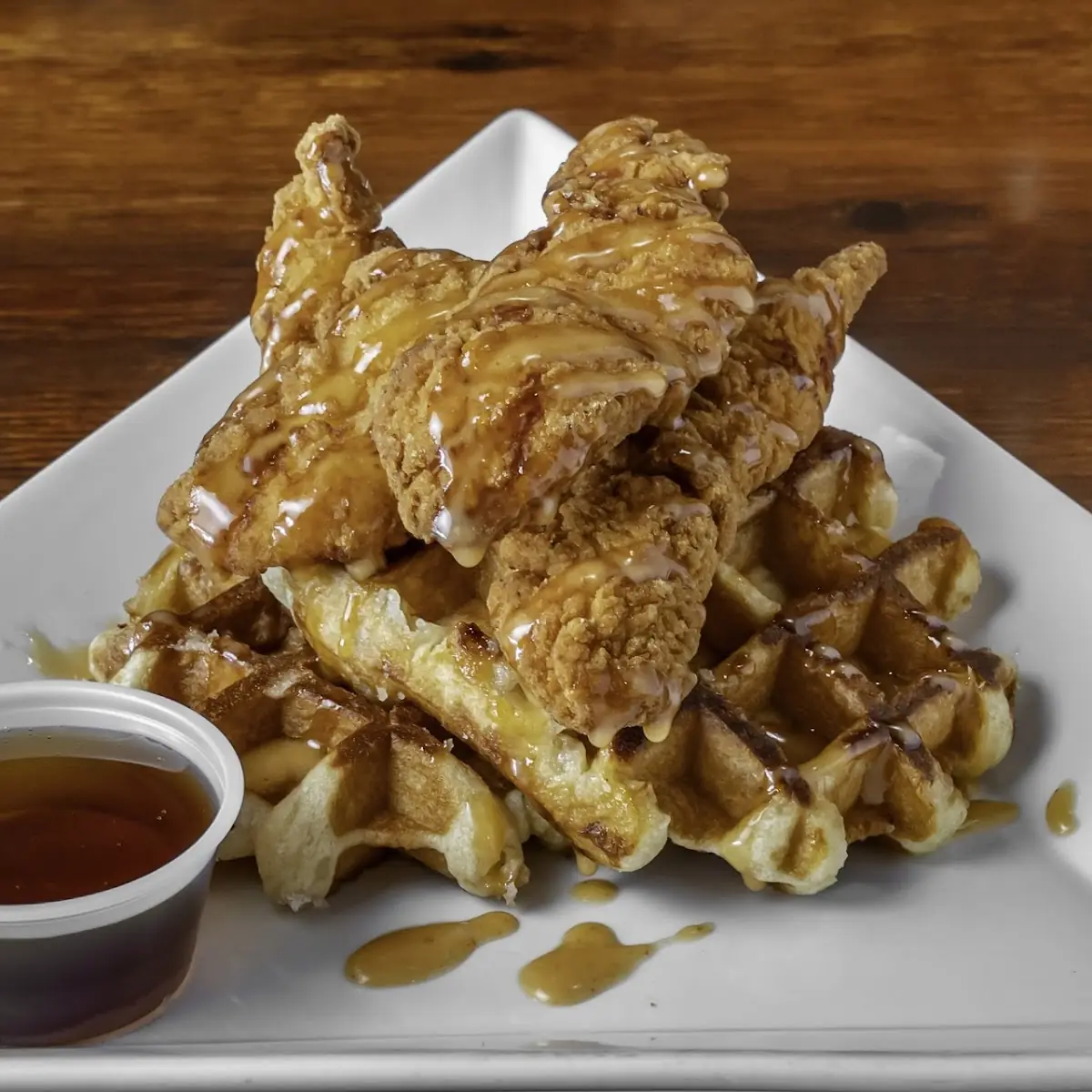 Dorian Gray Chicken & Waffles