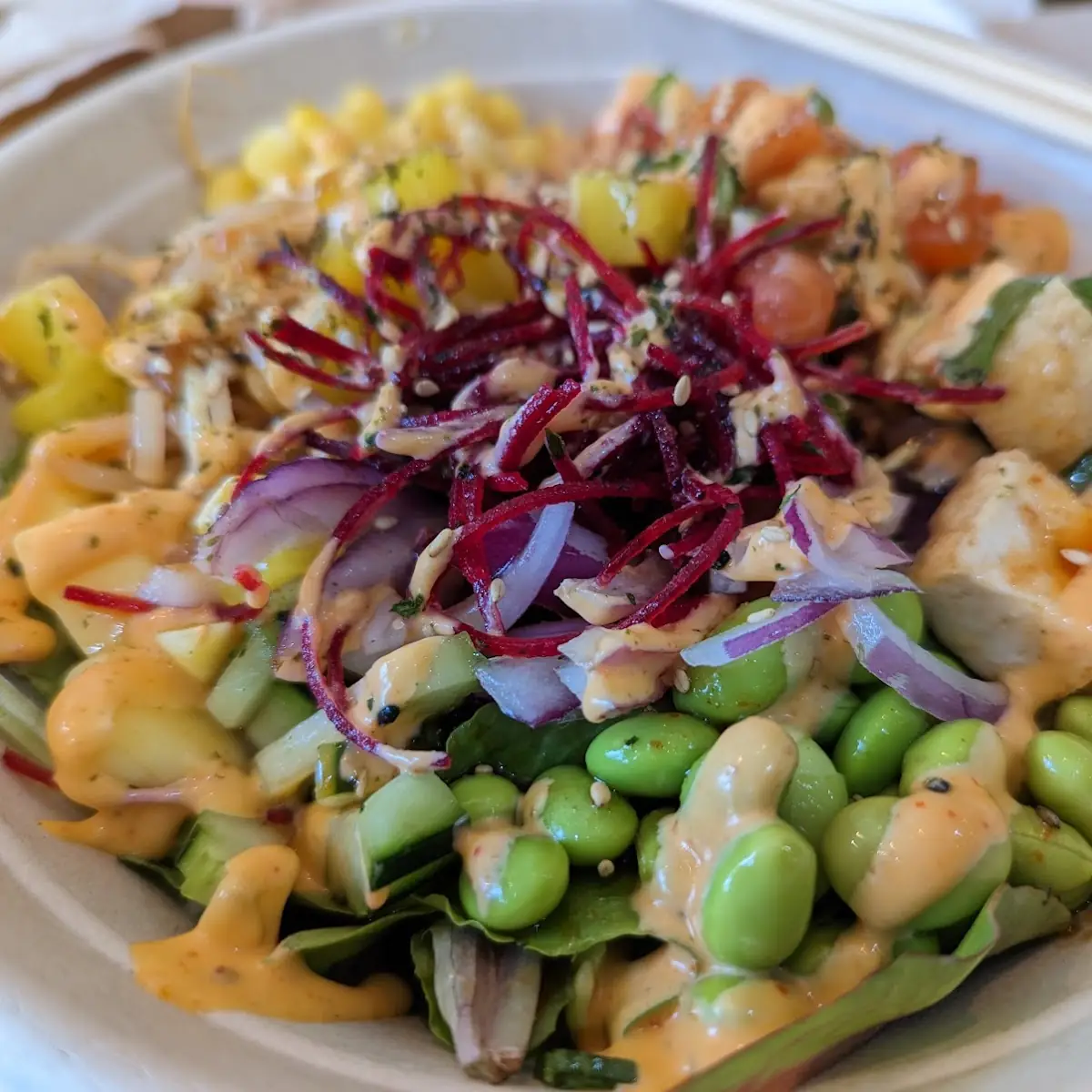 3 Scoop Poke Bowl