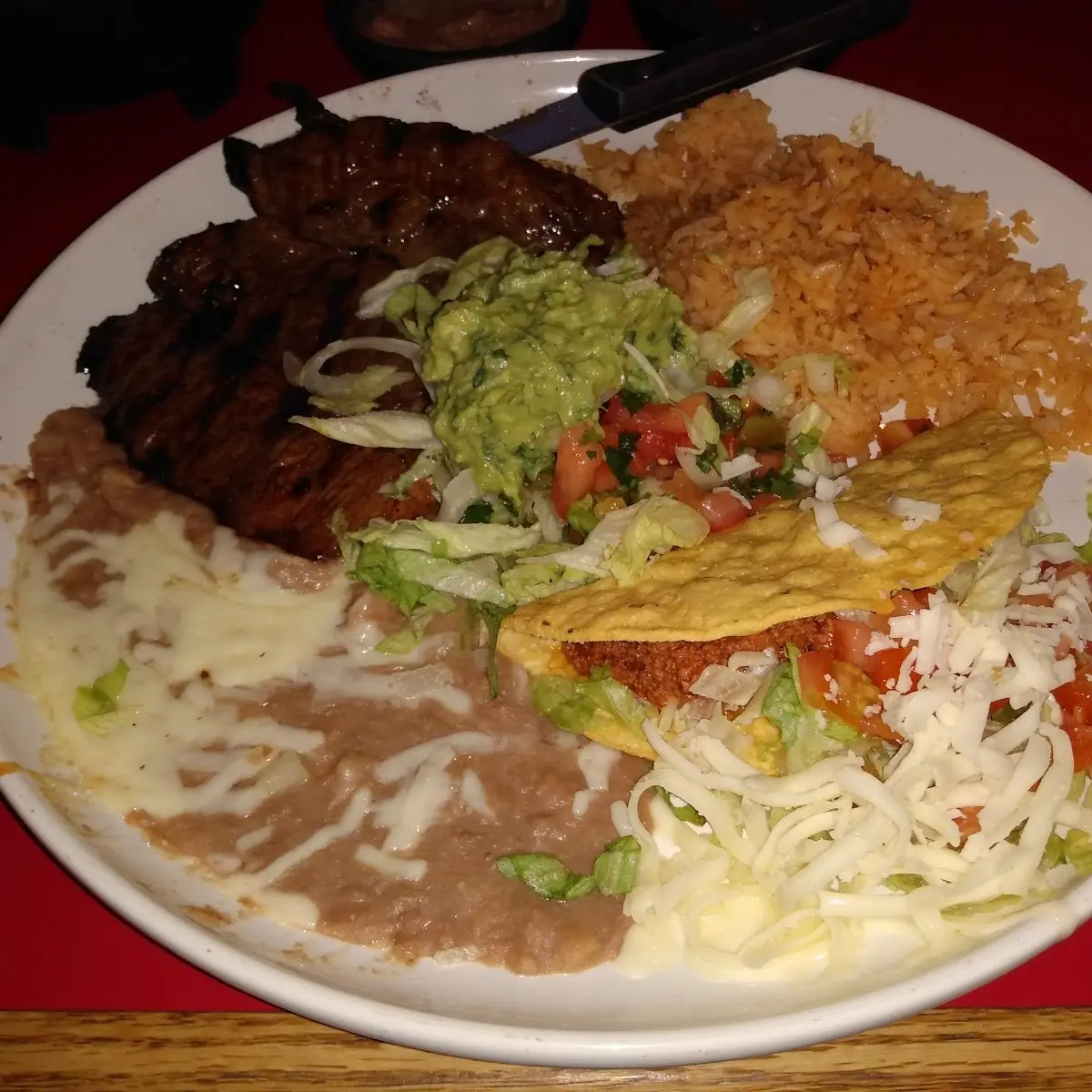 Chicken Enchiladas Beans and Rice