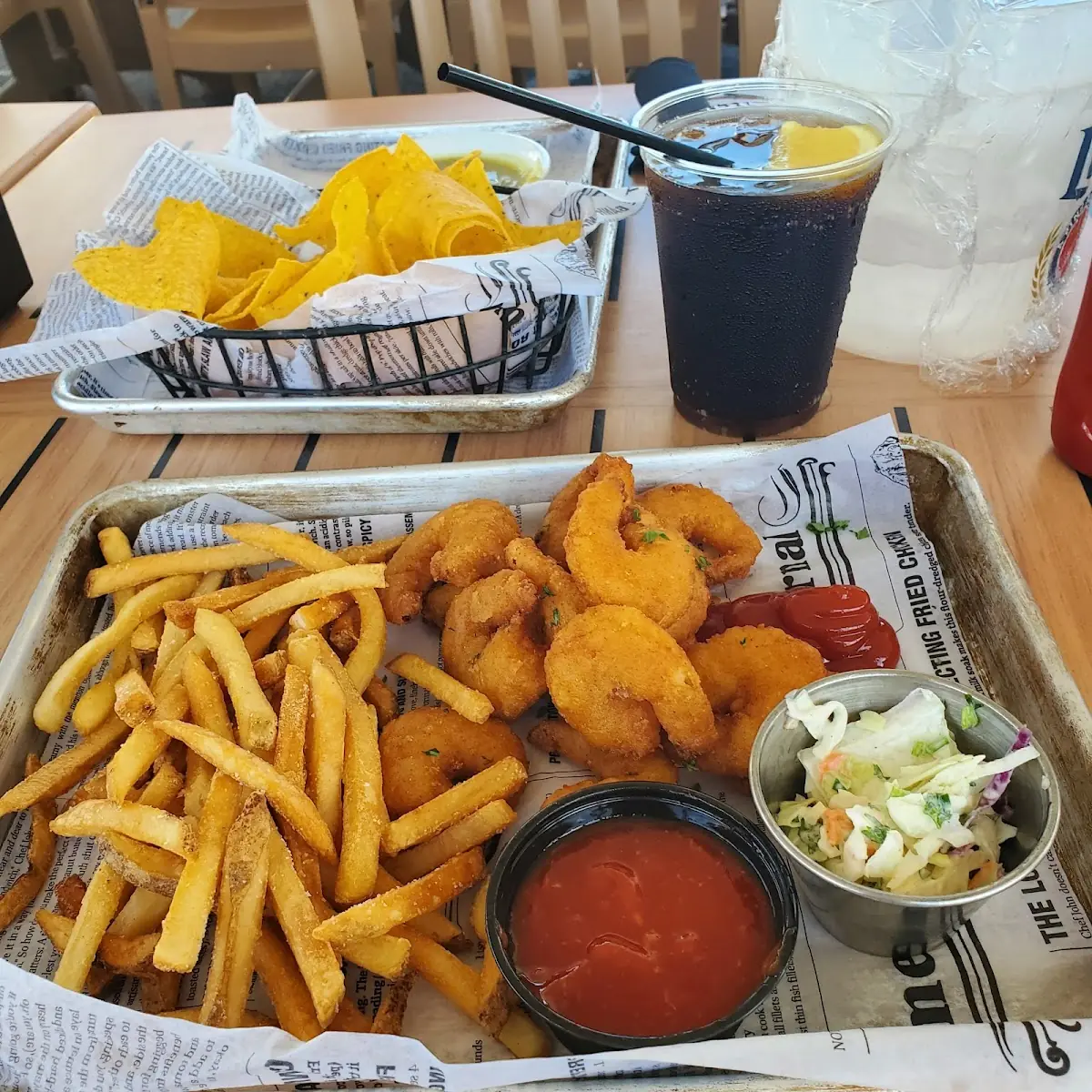 Fried Shrimp Platter
