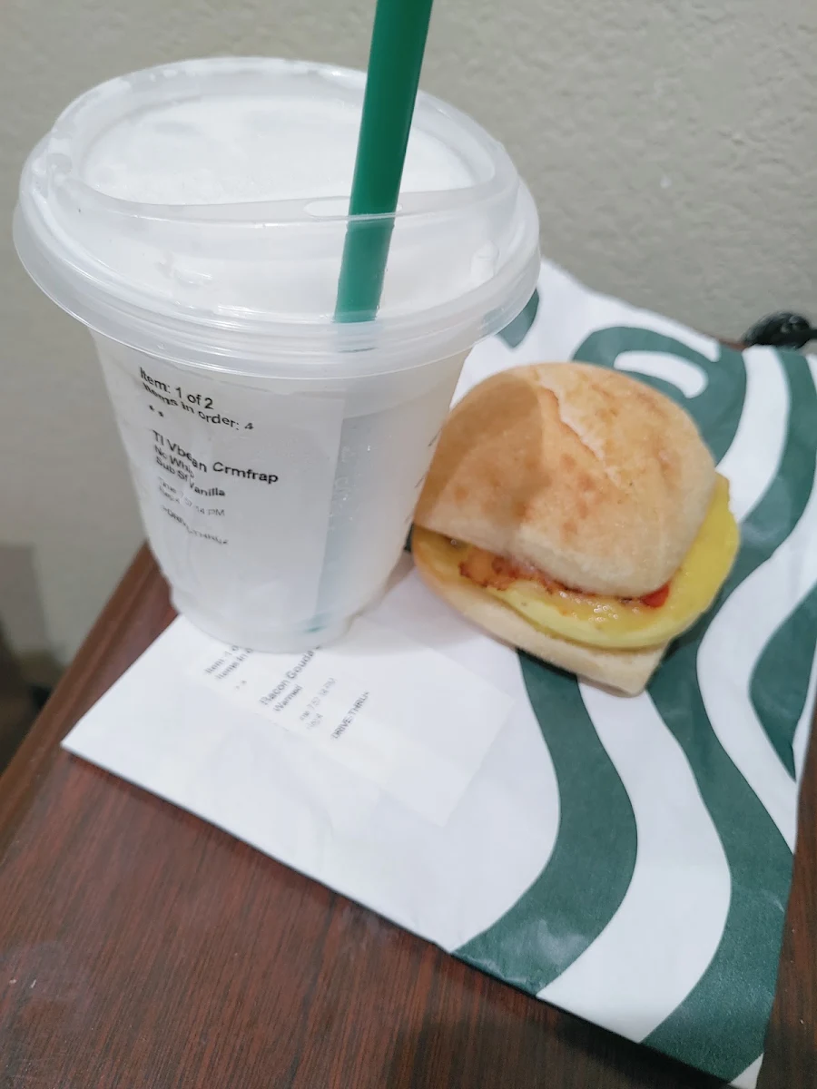 Bacon and Egg Sandwich