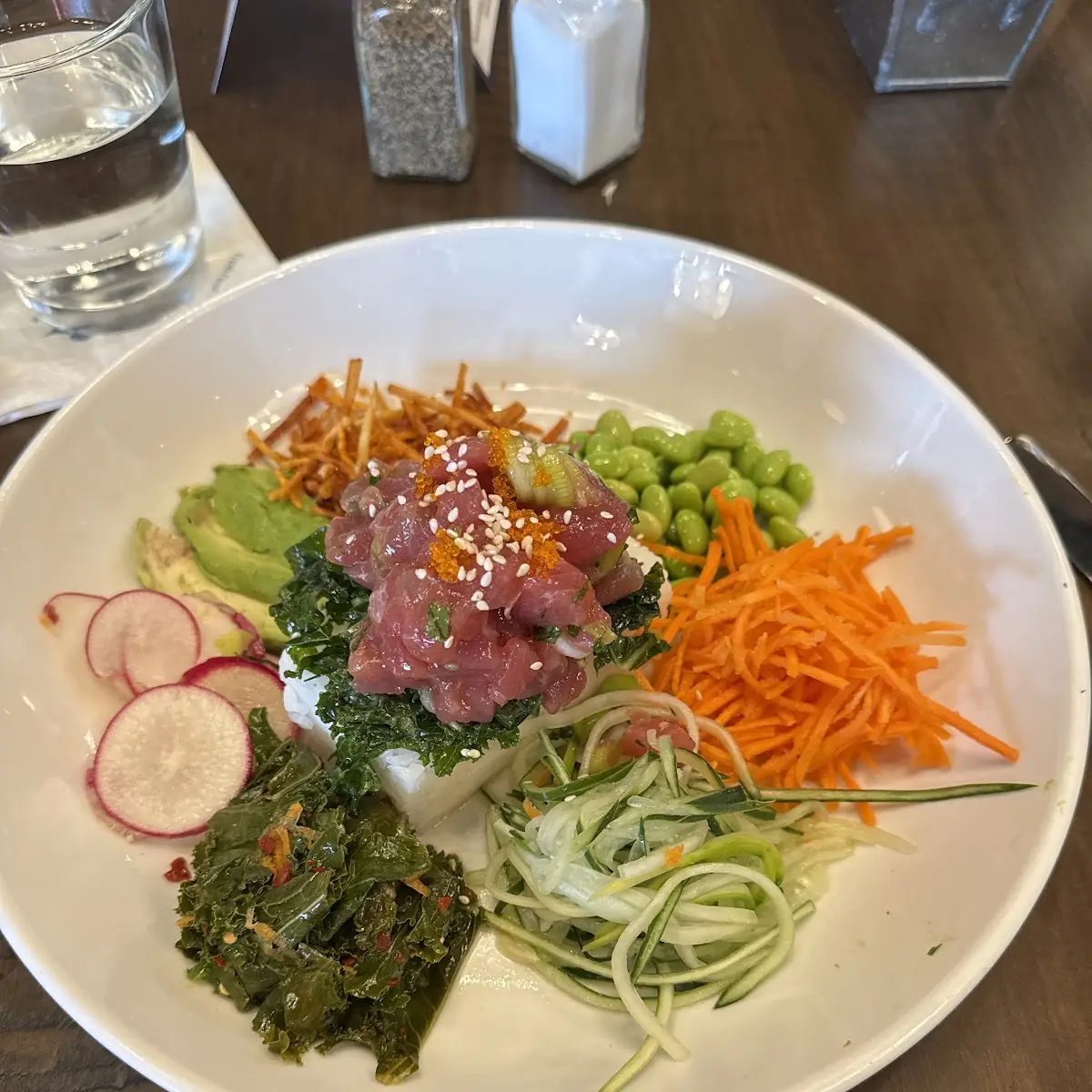 Fresh Ahi Tuna Poke Bowl